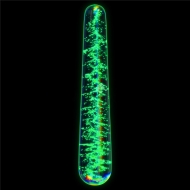 Lovetoy Glow-in-the-dark Twilight Gleam Glass Dildo Slim Fantasy - cena, porovnanie