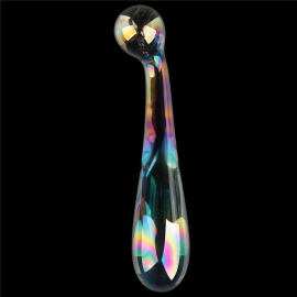 Lovetoy Twilight Gleam Glass Dildo Alluring Arc