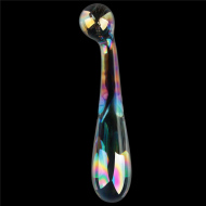 Lovetoy Twilight Gleam Glass Dildo Alluring Arc - cena, porovnanie