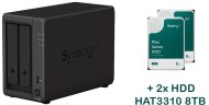 Synology DS723+2xHAT3310-8T - cena, porovnanie