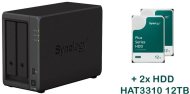 Synology DS723+2xHAT3310-12T - cena, porovnanie