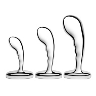 B-Vibe Stainless Steel P Spot Training Set - cena, porovnanie