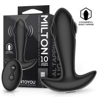 Intoyou Milton Powerful Dual Tapping Anal Plug - cena, porovnanie