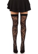 Leg Avenue Wild Rose Net Thigh Highs 6216 - cena, porovnanie