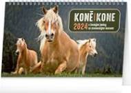 Koně/Kone CZ/SK 2024 - stolní kalendář - cena, porovnanie