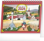 Josef Lada 2024 - stolní kalendář - cena, porovnanie