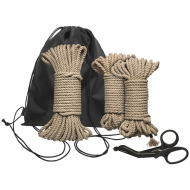 Doc Johnson Kink Bind & Tie Initiation 5-piece Hemp Rope Kit - cena, porovnanie