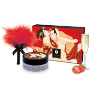 Shunga Edible Massage Powder Kit Strawberry - cena, porovnanie