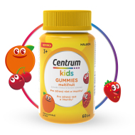 Pfizer Centrum Kids Gummies multifruit 60tbl - cena, porovnanie