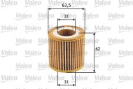 Valeo Olejový filter 586536 - cena, porovnanie