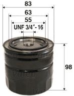 Valeo Olejový filter 586071 - cena, porovnanie