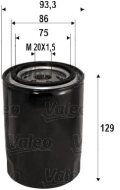 Valeo Olejový filter 586116 - cena, porovnanie