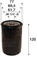 Valeo Olejový filter 586099 - cena, porovnanie