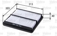 Valeo Vzduchový filter 585232 - cena, porovnanie