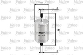 Valeo Palivový filter 587001
