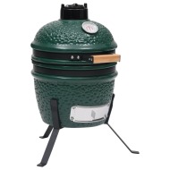 vidaXL 2 v 1 Kamado gril s udiarňou keramika 56 cm - cena, porovnanie