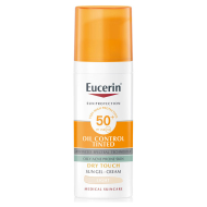 Eucerin Sun Oil Control Tinted SPF50+ light 50ml - cena, porovnanie