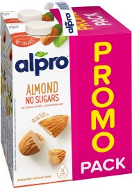 Alpro Mandľový nápoj nesladený 4x1l