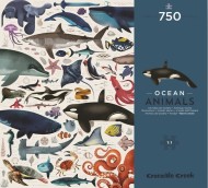 Crocodile Creek Puzzle Svet morských zvierat 750 - cena, porovnanie