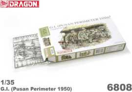 Dragon Model Kit figurky 6808 - G.I. (PUSAN PERIMETER 1950) 1:35