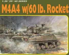 Dragon Model Kit tank 6405 - M4A4 w/60lb ROCKET 1:35