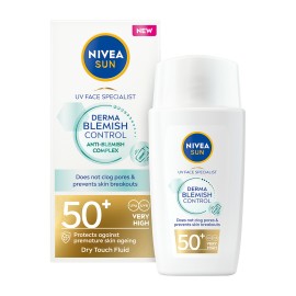 Nivea Sun Specialist Derma Skin Clear SPF50+ 40ml