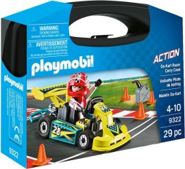 Playmobil 9322 Přenosný box malý - motokárový závodník