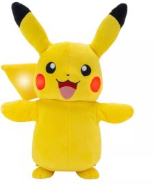 Jazwares Interaktívny plyšový Pikachu so zvukmi a svetlami 25cm