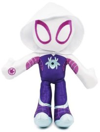 Jazwares Spidey Spider-Man svietiaci plyšiak 23cm - Ghost Spider