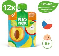 Bionek BIO jablko, marhuľa a banán 12x90g - cena, porovnanie