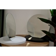 Alfaram.sk Dekoratívne okrúhle kozmetické zrkadlo na stojane - BLUM III - cena, porovnanie