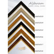 Alfaram.sk Šatníkové zrkadlo v ozdobnom drevenom ráme - 2801 - cena, porovnanie