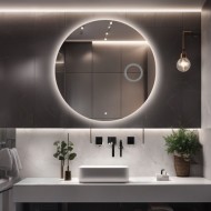 Alfaram.sk Kúpeľňové obdĺžnikové zrkadlo s lúštením zoom - KOŁO LED PREMIUM - cena, porovnanie