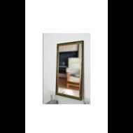 Alfaram.sk Zrkadlo v zeleno-zlatom drevenom ráme - 5401001 - cena, porovnanie