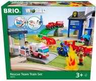 Brio WORLD 36025 Vlaková súprava záchranárskeho tímu - cena, porovnanie