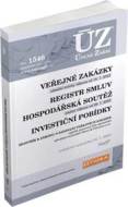 ÚZ 1546 Veřejné zakázky, Ochrana hospodářské soutěže, Veřejná podpora, Investiční pobídky, Registr smluv - cena, porovnanie