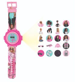 Lexibook Digitálne premietacie hodinky Barbie