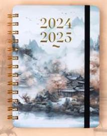 Špirálový 18-mesačný diár Petito - Japonsko 2024/2025