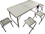 Rojaplast Kempingový SET stôl 120x30 + 4 stoličky - cena, porovnanie