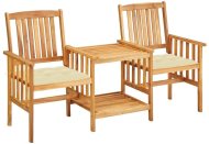 vidaXL Záhradné stoličky s čajovým stolíkom a poduškami 3061292 - cena, porovnanie