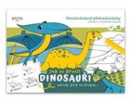 Jak se kreslí dinosauři / Omalovánkové překreslovánky - cena, porovnanie
