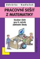 Pracovní sešit z matematiky - cena, porovnanie