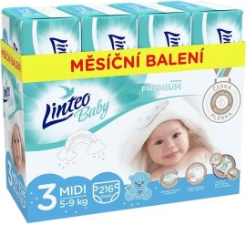 Linteo BABY Premium MIDI 5-9kg 216ks