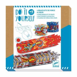 Djeco DIY Náramky superhrdinov k dotvoreniu