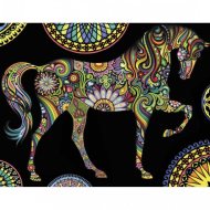 Colorvelvet Zamatový obrázok Mandala kôň - cena, porovnanie