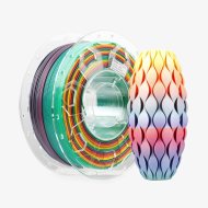 Creality 1,75 mm PLA transparent spool 1kg dúhový - cena, porovnanie