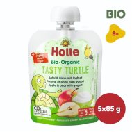 Holle Tasty Turtle bio detské ovocné pyré s jogurtom 5x85g - cena, porovnanie