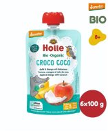 Holle Croco Coco BIO jablko mango kokos 6x100g - cena, porovnanie