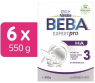 Nestlé Beba EXPERTpro HA 3 6x550g - cena, porovnanie