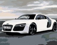 Zuty Maľovanie podľa čísel - Audi, 50 x 40 cm, napnuté plátno na rám - cena, porovnanie